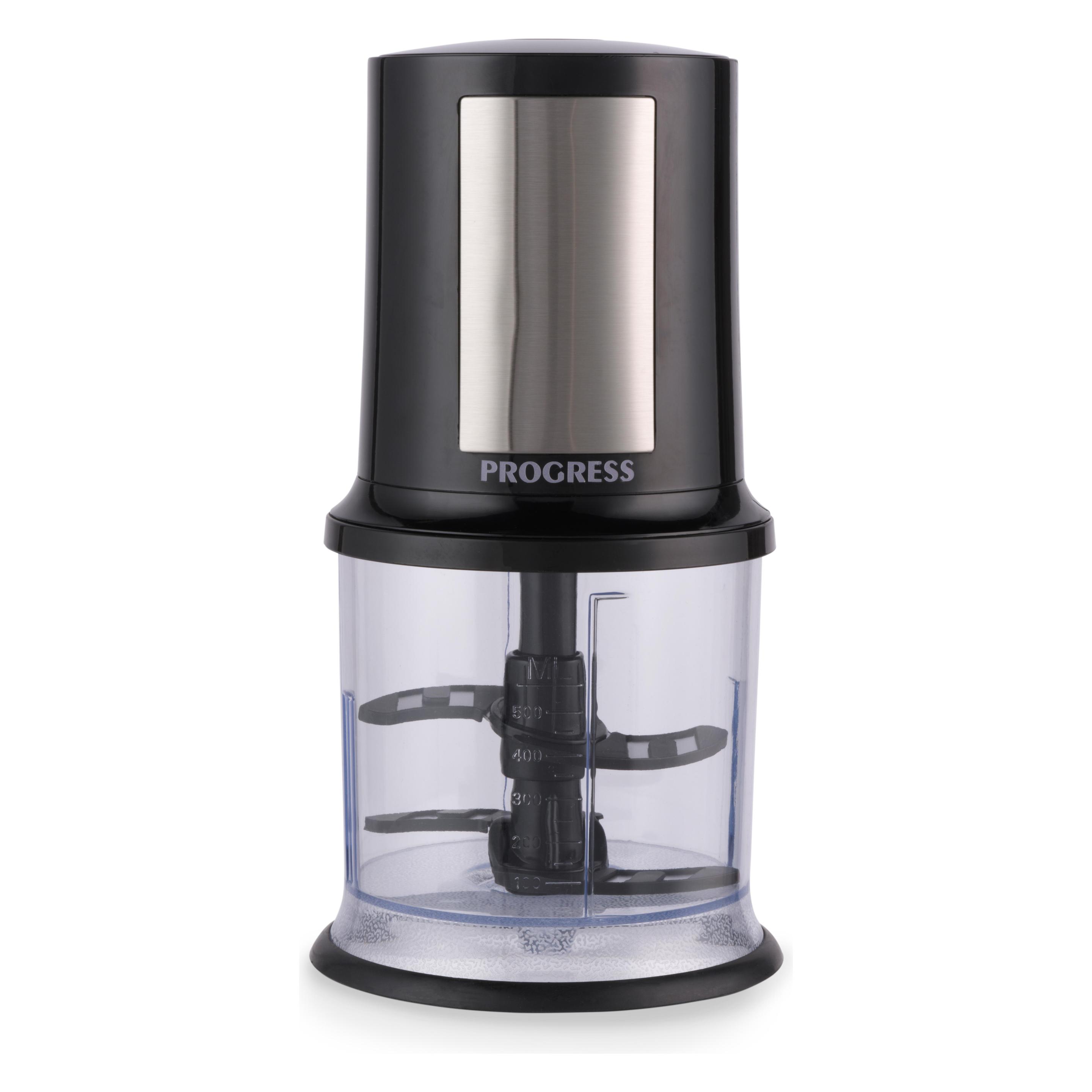 Progress Rozdrabniacz Rozdrabniacz do warzyw 400 W, ostrze ze stali nierdzewnej, 500 ml (500 ml, 400 W) (T-MLX62458)