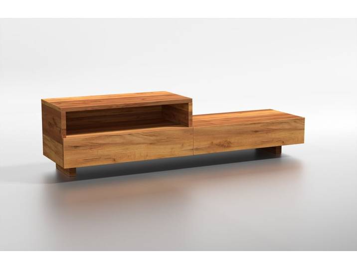 TV-Schrank aus Massivholz Walnussholz