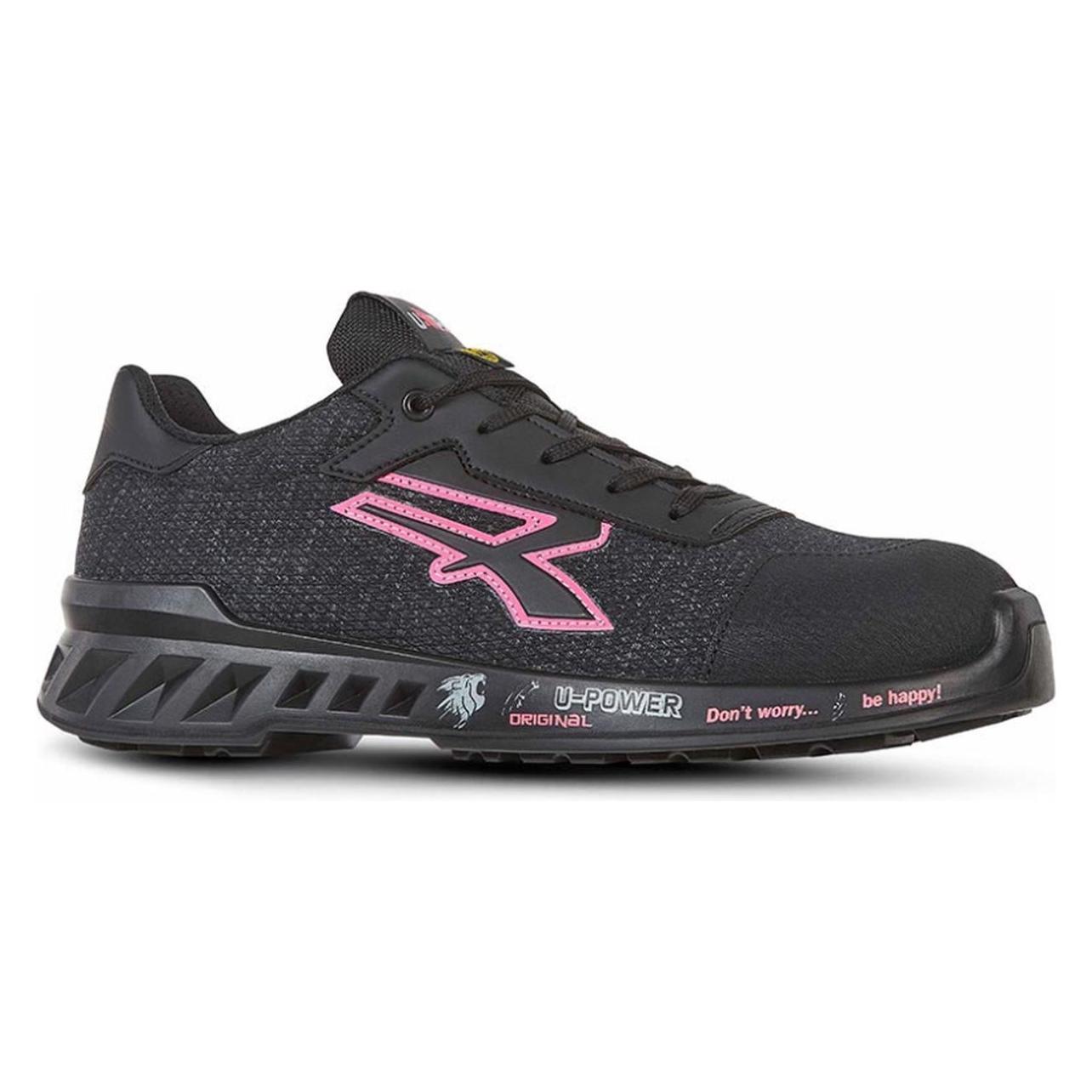 U-Power Damen Sicherheitshalbschuh MICHELLE ESD S1P SRC Grösse 42 (S1P, 42) (8033546490006)
