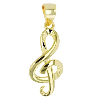 Kettenanhänger ADELIA´S "trendiger Schlüssel Anhänger aus 925 Sterling Silber", gold, Schmuckanhänger, Damen, Silber 925 (Sterlingsilber), Kettenanhänger