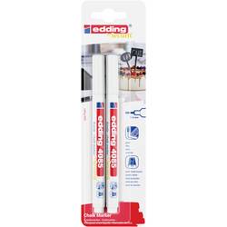 Edding 4085 4-4085-2-1049 Kreidemarker Weiß 1 mm, 2 mm