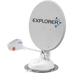 Maxview Explorer 85 cm Twin Auto Skew Satellitenanlage in weiß