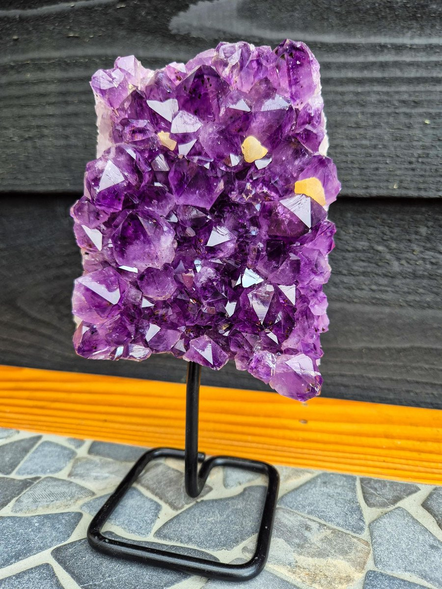 GemWood Amethist op Standaard