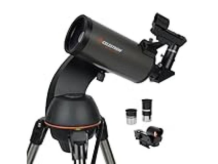 Celestron 22087 NexStar 90SLT-Mak Portable Computerised Maksutov-Cassegrain Telescope, Grey
