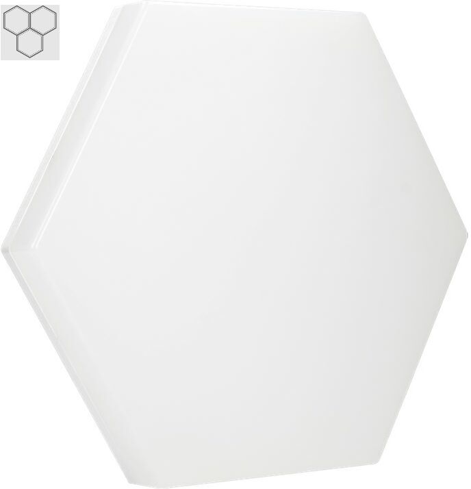 Candeeiro Plafon Hexágonal em LED "EXTRA-SLIM" 24W 4000K 2000Lm - ORNO