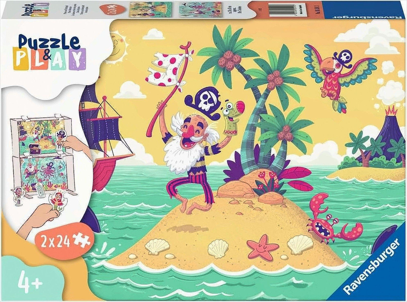 Ravensburger Piraten op schattenjacht 05591