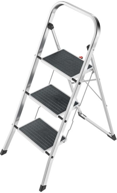Hailo Escabeau pliable en aluminium K30 3 marches (4393801)