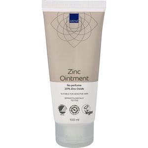 Abena Hautschutzcreme Zinksalbe, 6963, W/O Emulsion, unparfümiert, 100ml