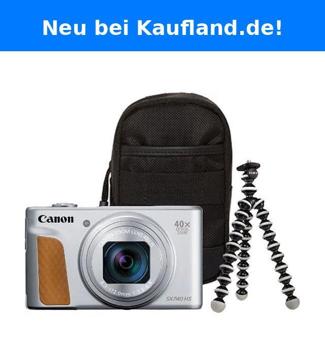 Canon PowerShot SX740 HS Lite Edition compactcamera, 20,3 MP, 40x zoom, 4K Ultra HD, zilver