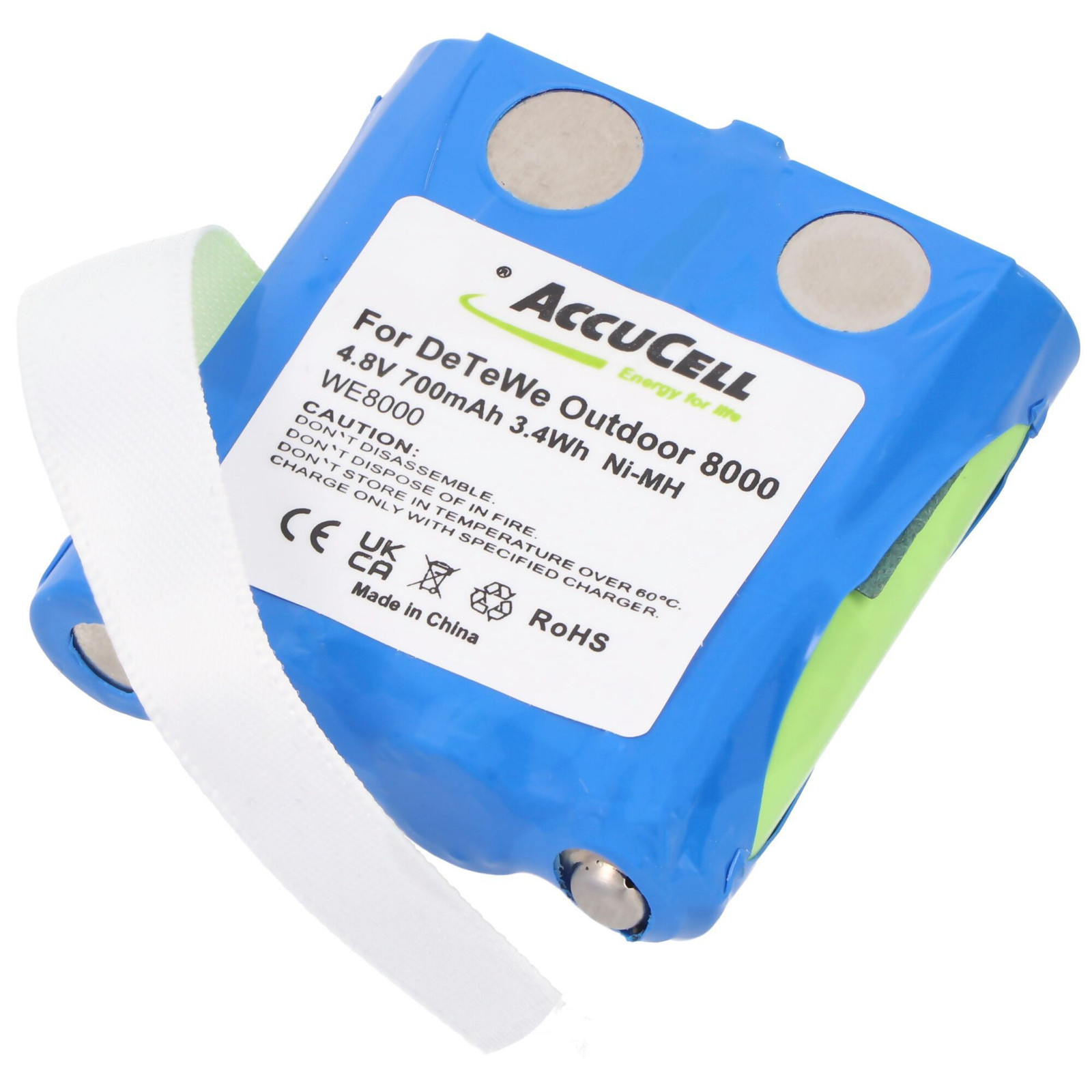 Accucell DeTeWe Outdoor 8000 NiMH replica accu