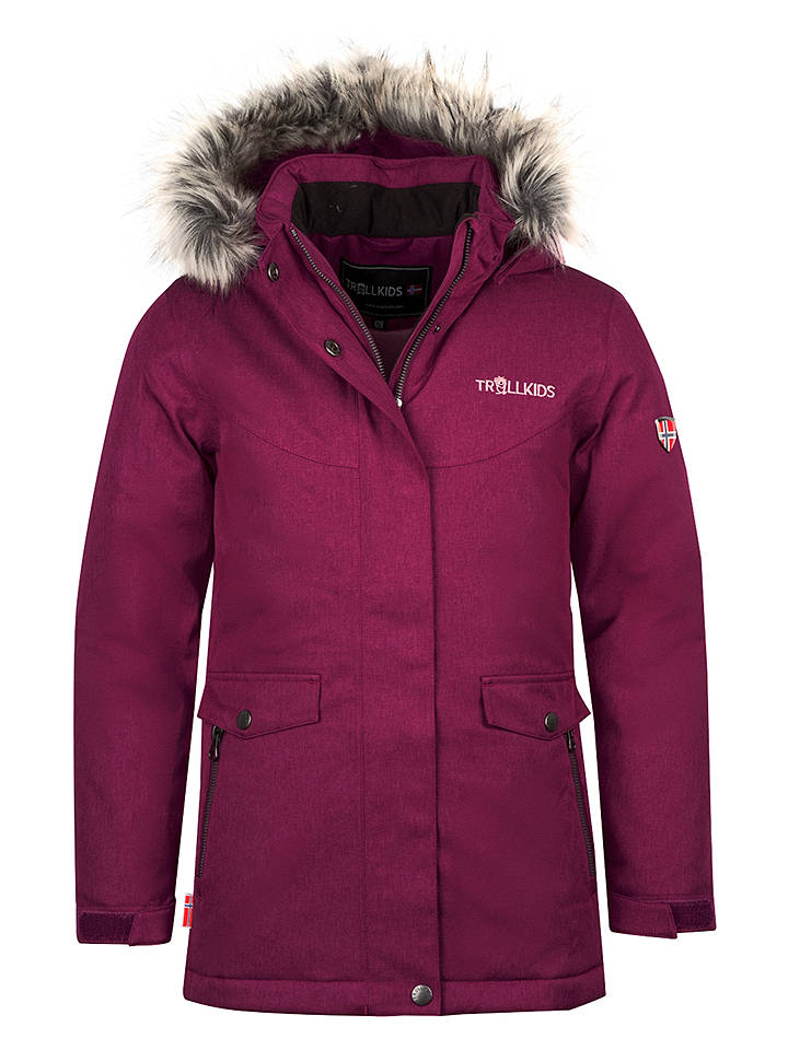 Trollkids Parka "Oslo XT" in Lila - 122