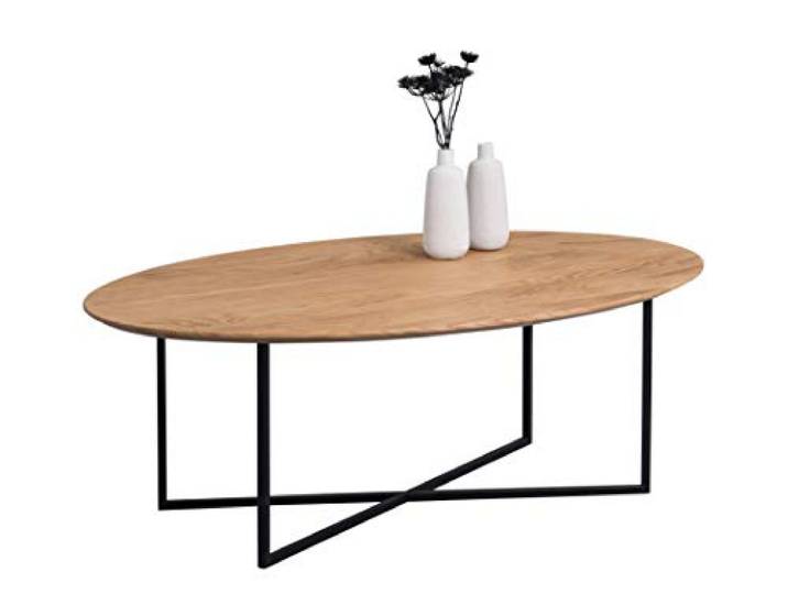 M2 Kollektion Keno 3 Couchtisch, Holz, braun, Länge 115cm, Breite 70cm, Höhe 40cm