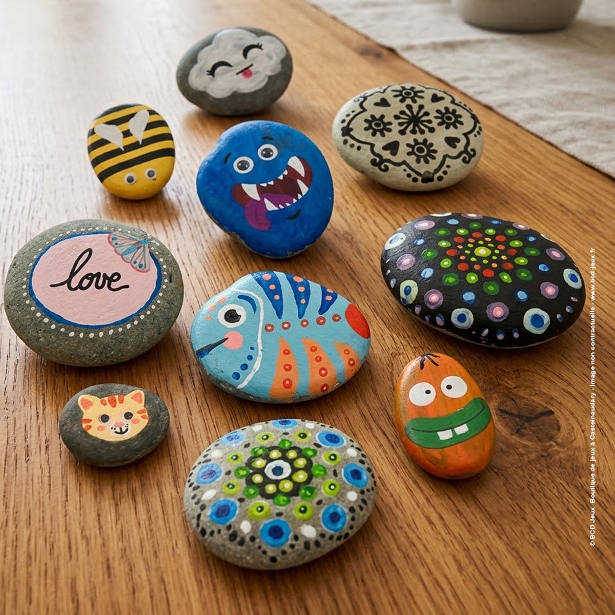 Buki France 4 all kids : Galets DIY - Buki
