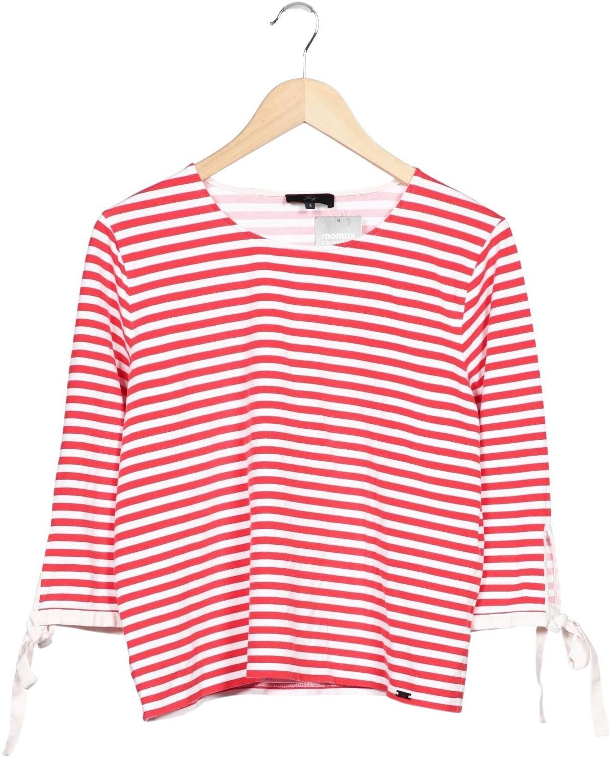 Fay Damen Langarmshirt, Mehrfarbig, Gr. L, kein / Etikett - Second Hand