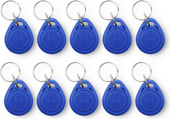Qoltec NFC-sleutelhanger Mifare 13.56 MHz, 10 stuks