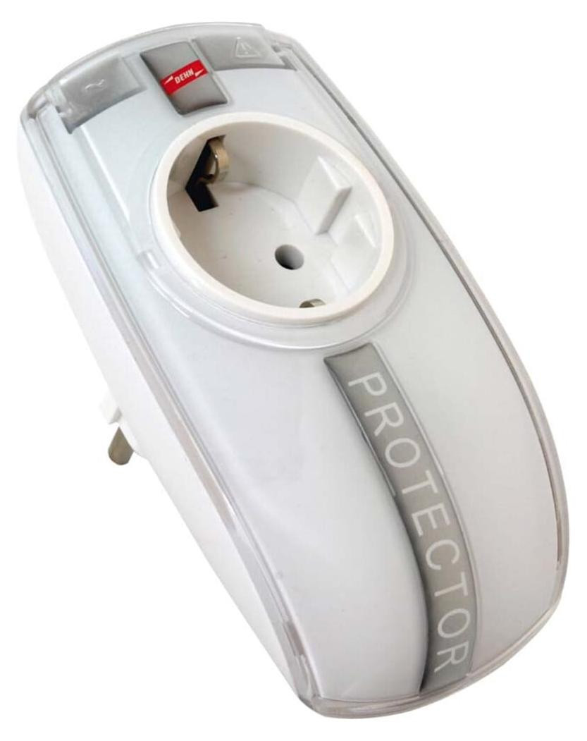 DEHN DPRO 230 overspanningsbeveiliging met 1 AC-stopcontact, 230 V, 16 A, Wit