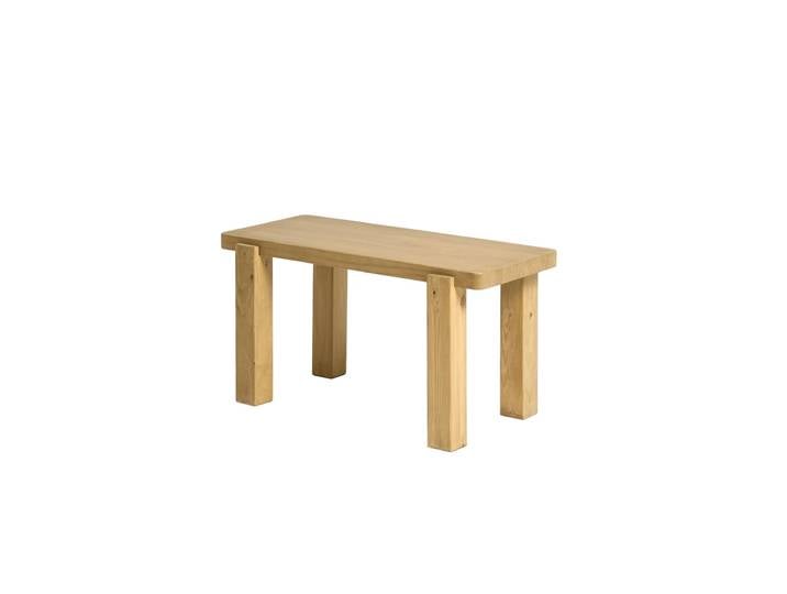 Banc en bois naturel 80 cm