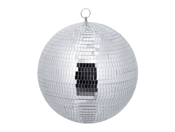 Discokugel 30cm Silber