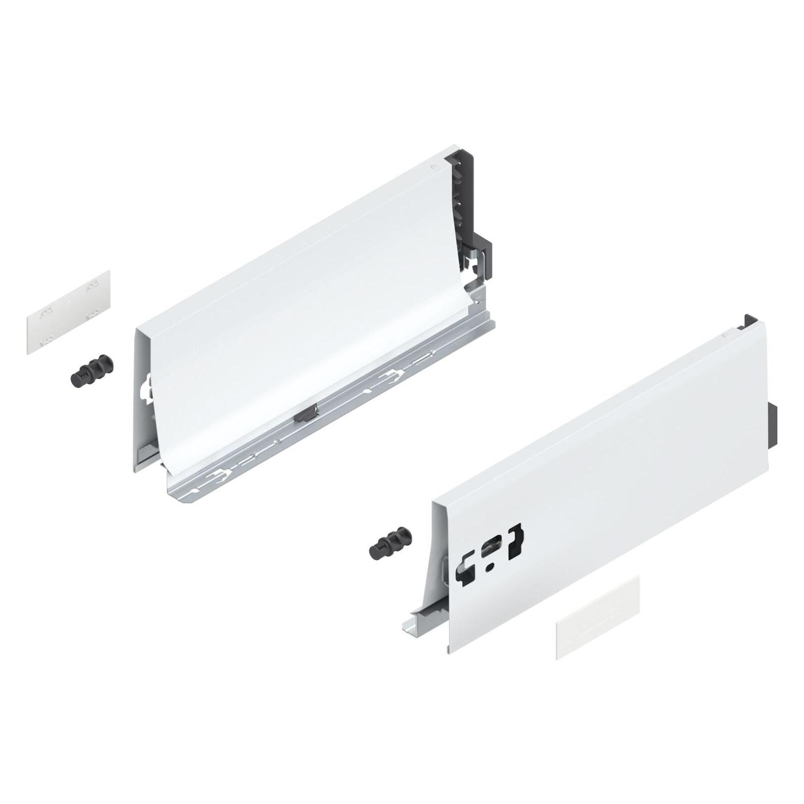 Blum Flexible Schubkasten-Sets TANDEMBOX antaro K, seidenweiss (07022103)