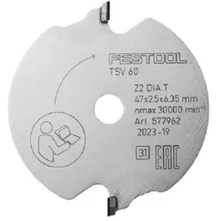 Festool Vorritz-Sägeblatt WOOD FINE CUT SPECIAL DIA 47x2,5x6,35 T2 - Neu2024