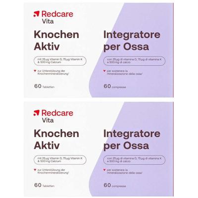 2x Knochen Aktiv RedCare 2x60 St Tabletten
