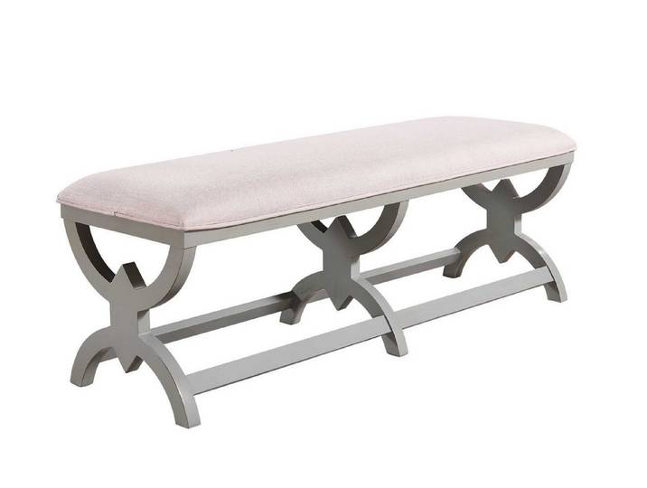 Xlmoebel Polsterhocker Sitzpolster aus Textil für Holzbank oder Fußhocker (Hocker, 1 St., Sitzpolster), Made in Europa