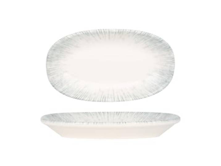 Bonna Serveerschaal - Iris - Porselein - 15x8.5 cm - set van 4