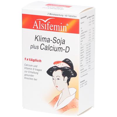 Alsifemin Klima-Soja plus Calcium D3 Tabletten 60 St