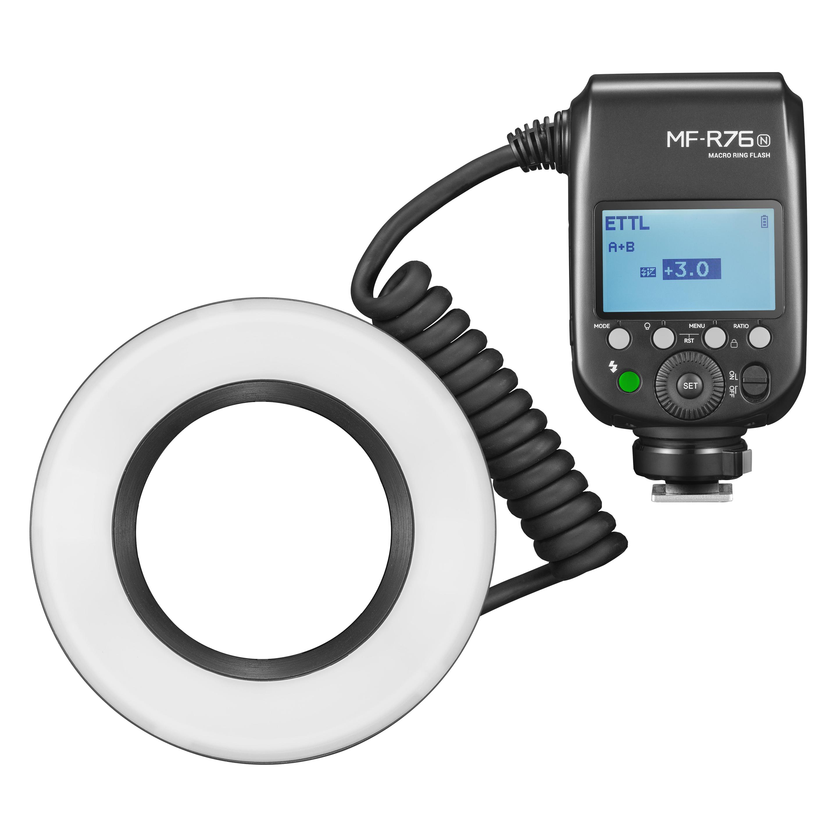 Godox MF R76N TTL (Makroblitz, Nikon) (MF-R76N)