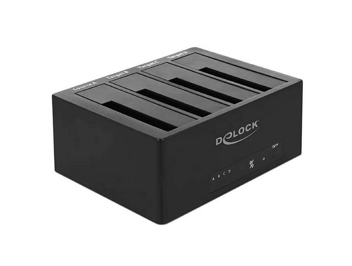 Delock Festplatten-Dockingstation DELOCK SuperSpeed USB 5 Gbps Dockingstation für 4 x SATA HDD