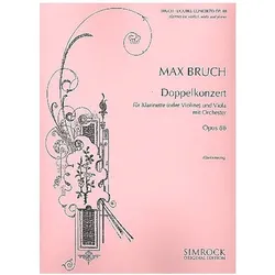 Doppelkonzert op.88 für Klarinette (Violine), Viola und Orchester für Klarinette und Klavier, Fachbücher