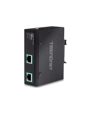 TRENDnet Gigabit PoE+ Extender Netzwerkextender GigE 10Base-T 100Base-TX 1000Base-T bis zu 100 m (TI-E100)