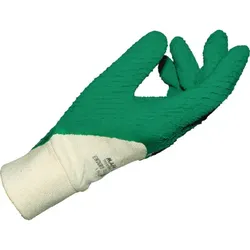 Handschuh ENDURO 330, beige/grün, Größe 9 - grün