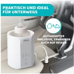 Chicco, Flaschenwärmer, Flaschenwärmer für Zuhause & im Auto