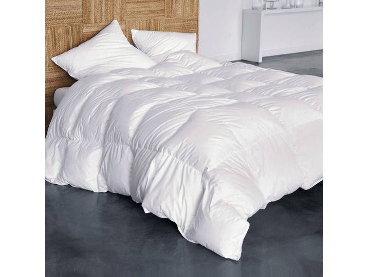Couette très chaude en coton blanc 200x200cm