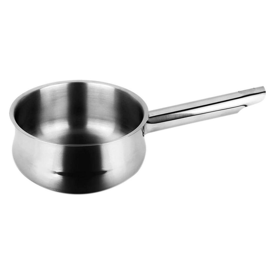 Fagor Kasserolle Silverinox 18/10 Verchromt (Ø 12 x 6,5 cm) (Stielkasserolle, Aluminium, Edelstahl, 12 x 6.50 cm) (45279055)