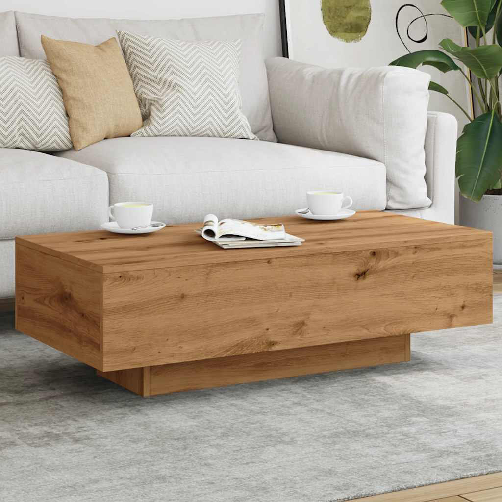 Latitude Run Odea Frame Coffee Table Artisan oak
