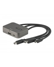 StarTech.com 3-in-1 Multiport auf HDMI Adapter 4K 60Hz USB-C oder mDP Video Konverter Digitaler AV-Adapter Digital/Display/Video (CDPHDMDP2HD)