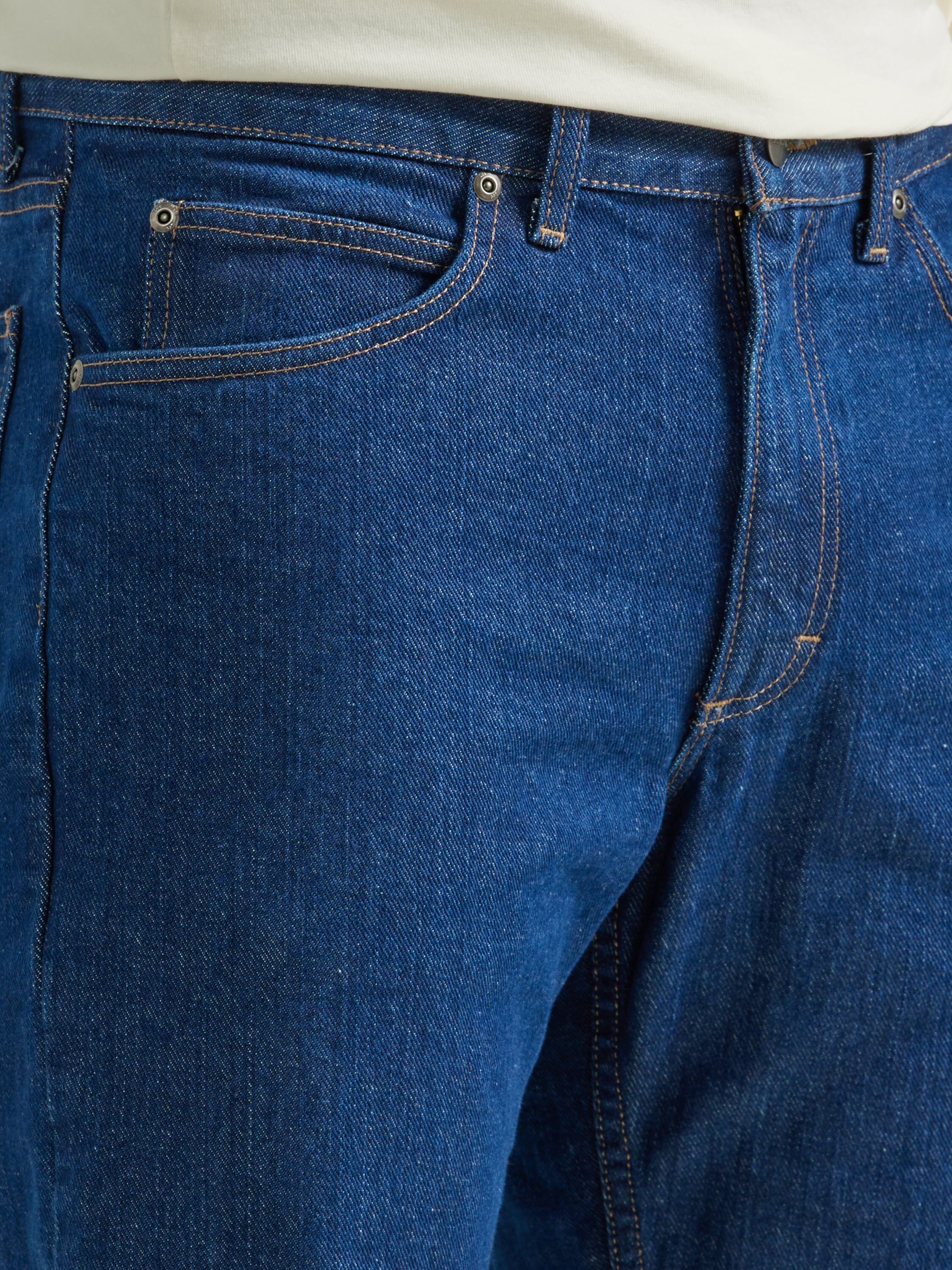 Straight-Jeans LEE "Legendary", Herren, Gr. 30, Länge 34, blau (pepper_prewash), Denim/Jeans, Obermaterial: 100% Baumwolle, normal lang, Jeans Straight-Jeans, Straight fit pepper_prewash 30, Länge 34