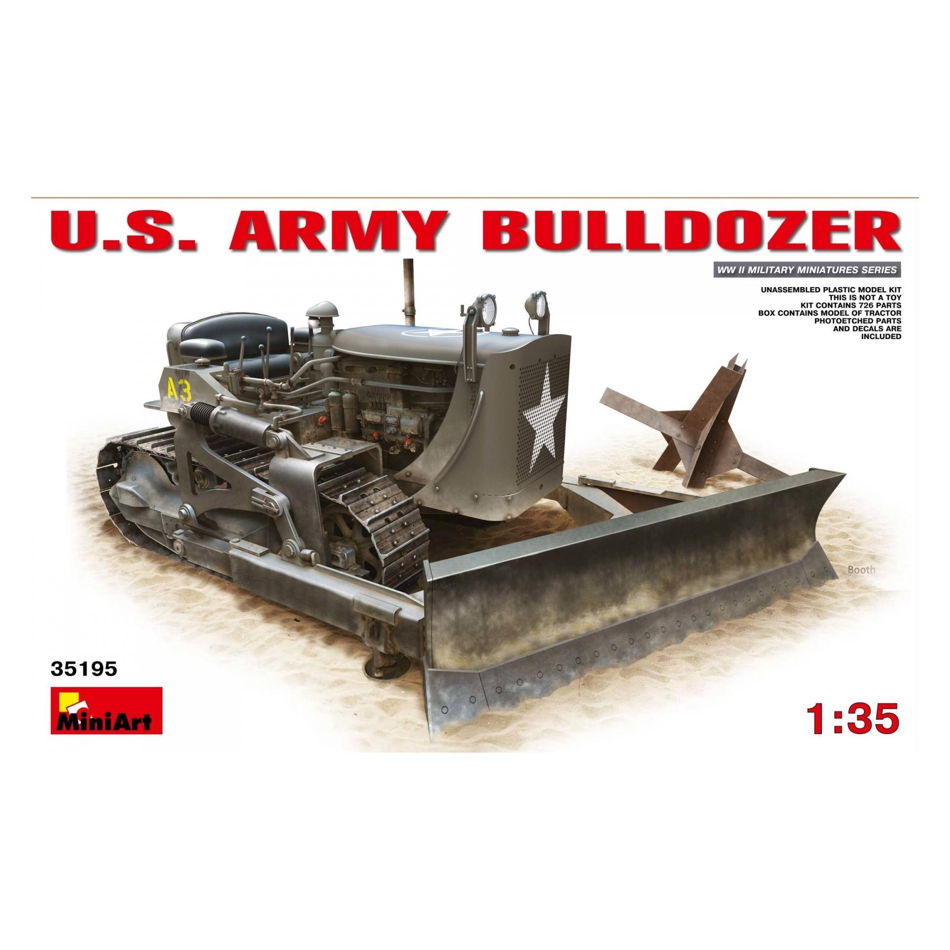 Mini art U.S. Army Bulldozer (35195)