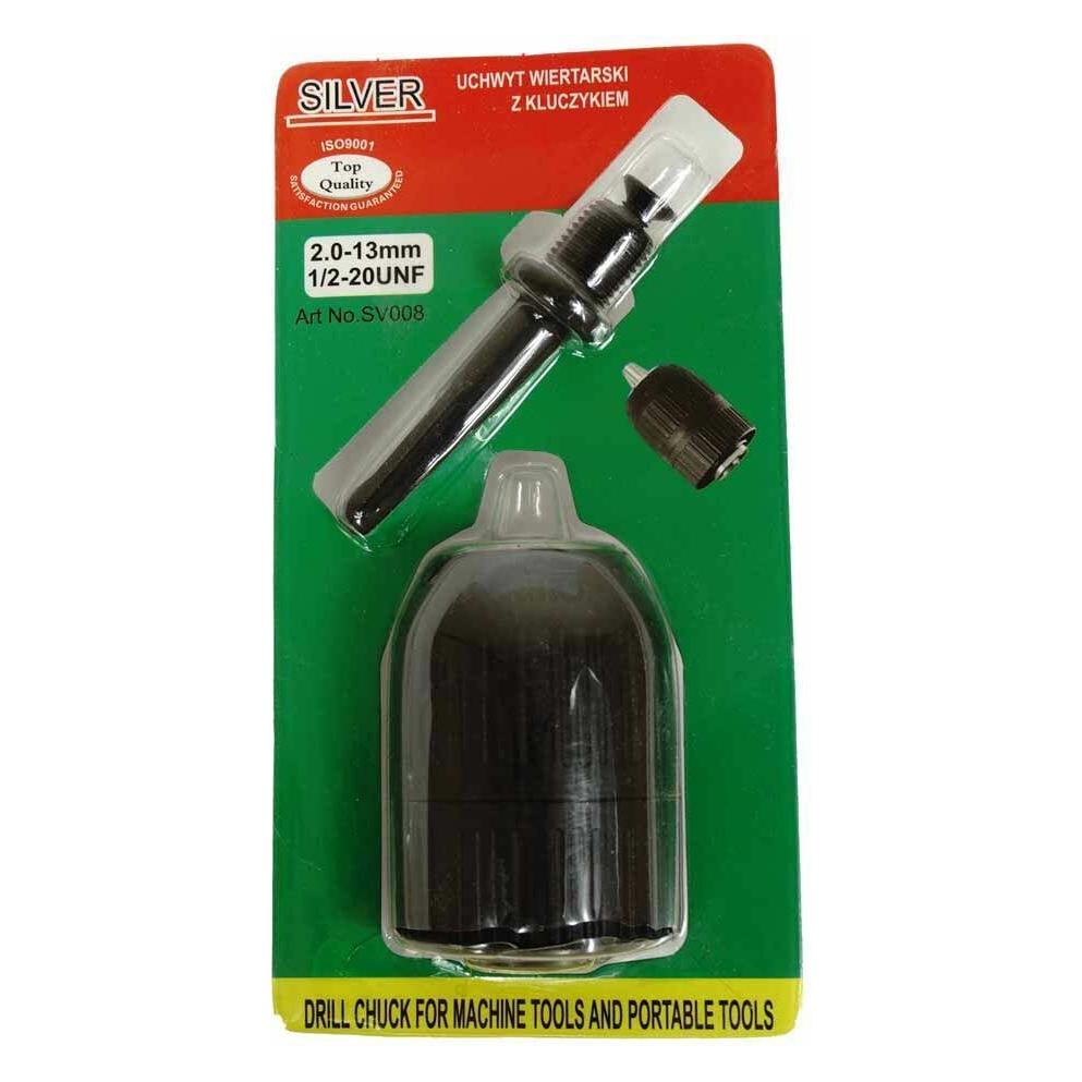 Silver Bohrkopf 13mm 1/2+Adapter / Silber (35621929)