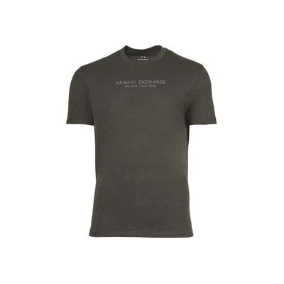 T-Shirt ARMANI EXCHANGE "T-Shirt T-SHIRT 1er Pack", Herren, Gr. XL, grau (anthrazit (chimera)), Obermaterial: 100% Baumwolle CO., Shirts T-Shirt