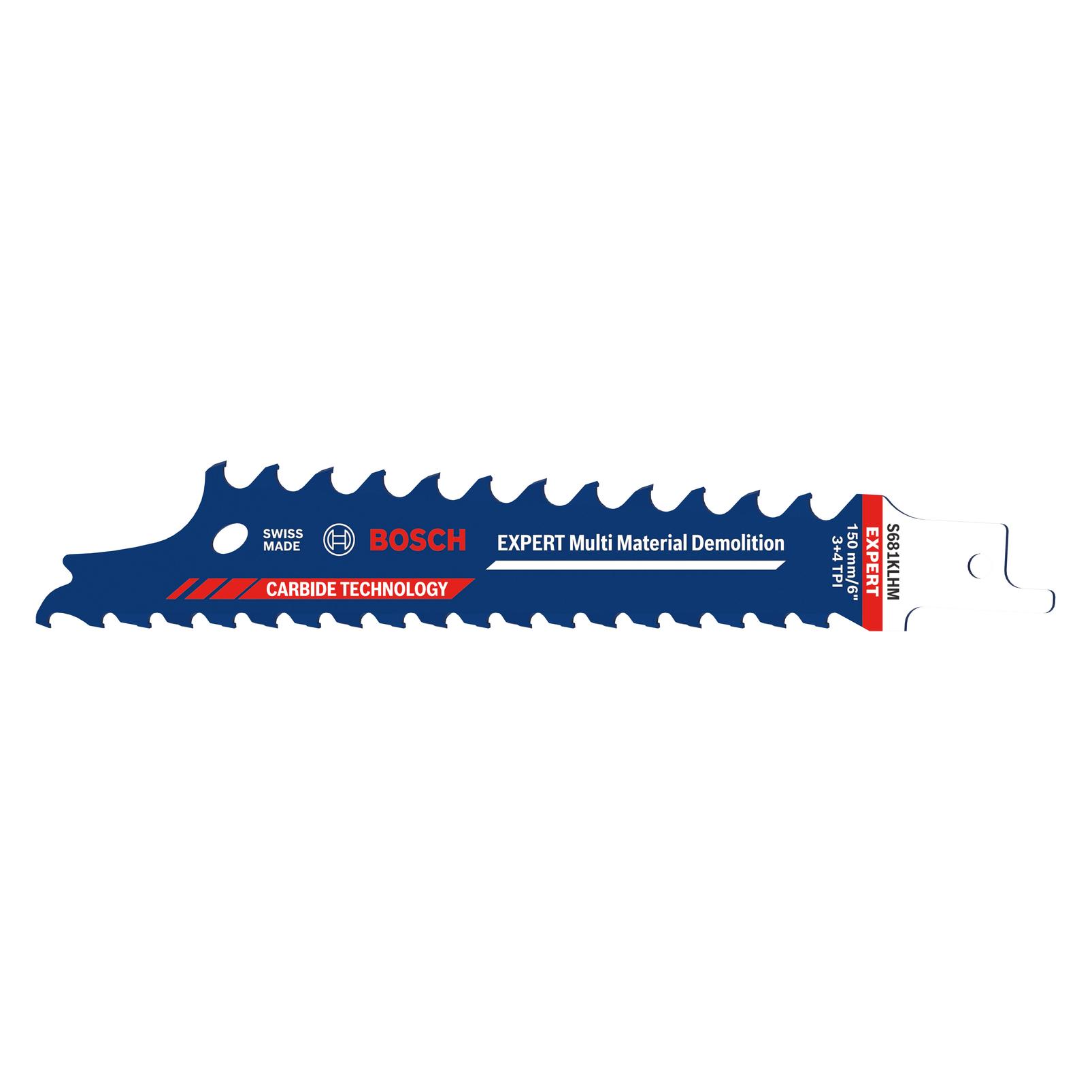 Bosch Hausgeräte EXPERT Multi Material Demolition S681KLHM Blatt, 10-tlg (2608901705)