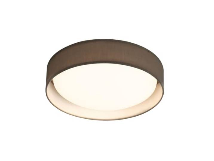 Searchlight Decken Lampe Leuchte Weiß Schirm Grau Flur Büro Schlaf Wohn Zimmer Beleuchtung