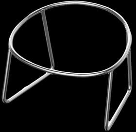 Inspire Essentials Raised Stainless Steel Cat Bowl With 15 Degree Tilted Stand c