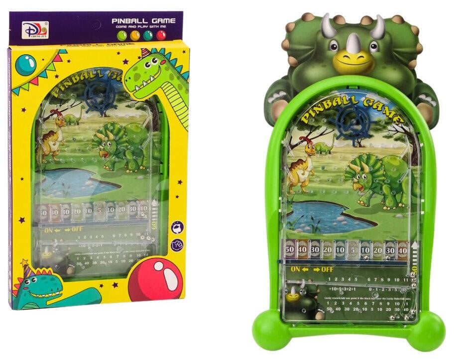 Leantoys Flipperkast Arcadespel Dinosaurussen Groen