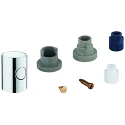 Grohe Metallgriff 47984 DN 15 Mengengriff mit EcoButton chrom, 47984000 47984000