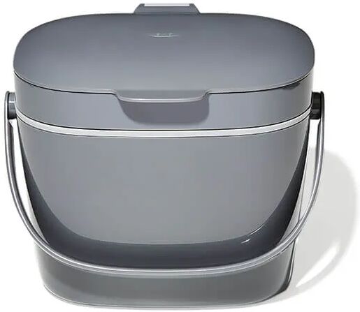 OXO Good Grips Easy-Clean Charcoal Compost Bin 6.62L
