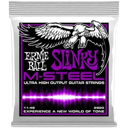 Ernie Ball Power Slinky M-Steel EB2920.011-048 - Saiten E-Gitarre