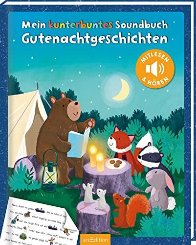 Anna Taube - Mein kunterbuntes Soundbuch: Gutenachtgeschichten: Mitlesen und hören Hochwertiges Vorlesesoundbuch zum Mitlesen mit dazugehörigen Sounds für Kinder ab 24 Monaten - Preis vom 10.10.2026 11:48:34 h